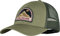 Fjallraven, Badge Långtradarkeps, Kappe Mit Visor., Grün, S/M, Unisex-Erwachsener