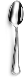 Amefa 0990X0B000375 Contour Urfé 12 teaspoons, Stainless Steel, Silver