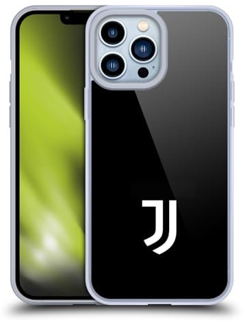 Head Case Designs Offizielle Juventus Football Club Klar Lifestyle 2 Soft Gel Handyhülle Hülle kompatibel mit Apple iPhone 13 Pro Max
