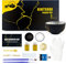 Kintsugi Repair Kit Gold, Repair Your Cherish Ceramics with Gold Powder Glue, Starter Ceramic Kintsugi Kit Perfect for Beginners, with Two Practice Cups, Easy Craft
