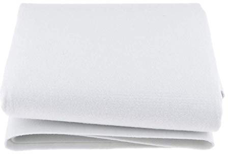 Tubayia Baumwolle Vlieseline Bügelvlieseline Einseitig Haftend für Taschen Handwerk Stoffpatchwork Quilten Nähen (200 g)