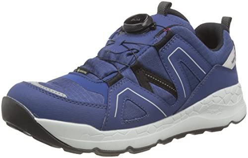 Superfit Jungen Free Ride Sneaker, Blau Schwarz 8000, 33 EU