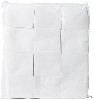 Lot de 1200 tampons carrés en coton démaquillant pour salon de beauté, tatouages, cosmétiques efficaces, lingettes pour vernis à ongles
