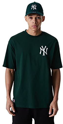 New Era New York Yankees MLB T-Shirt Fanshirt Baseball Team League Essential Jersey Grün - L