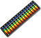 Abacus arithmétique traditionnel,Abacus,Enfants Mathématiques Outil de calcul éducatif,Fyore Boulier chinois vintage en bois à 15 chiffres,Abacus Chinois Calculatrice Cadre,Couleur,1 pièce