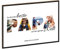 GRAVURZEILE Holzschild mit Foto - Familie Design - Personalisiert mit Namen und eigenen Fotos - Personalisiertes Foto Geschenk zum selbst gestalten für Sie & Ihn - DIN A4 Format - Farbe: Papa