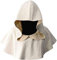 Beokeuioe Mittelalter Gugel Kapuzen Halloween Gugel Mantel Medieval Wicca Pagan Haube Hut Cosplay Kostüm für Herren & Damen Halloweenkostüm Karneval Fasching Kleidung