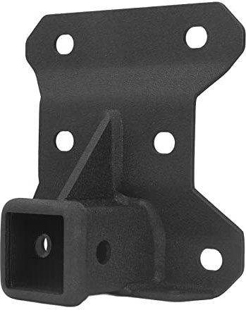 Placa de Enganche del Receptor de Remolque UTV, Acabado Arrugado Mate de Acero para Can-Am Maverick X3, Capacidad de Remolque de 1500 Libras, Fácil Instalación