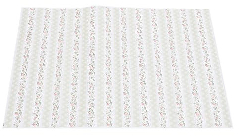 Hohopeti Miniatur-puppenhaus-Dekoration Und Zum Aufkleben Puppenhaus-tapete Für Wohnzimmer Schlafzimmer Arbeitszimmer Dekorativer Mini-wandaufkleber