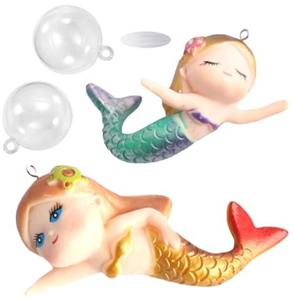 VBBTYRU 2 Pcs Cartoon-Fische, Aquarium-Dekoration, schwimmendes Aquarium-Zubehör, Cartoon-Aquarium-Dekoration, Aquarium-Landschaftsgestaltung, Fisch-Kameradschaft