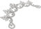 PHENOFICE Heißkleber-Bodenstoffaufkleber DIY-Kristall-Patch Mantelflicken selber machen Patches reparieren schmucksteine gems Fleckendekor für Schuhe DIY-Strass-Patch- Heißschmelzkleber