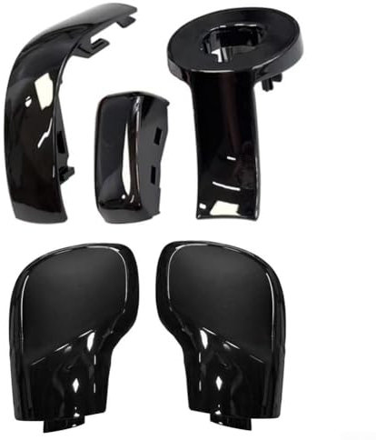 HpLive Schaltknauf-Seitenabdeckung für Golf 6 7 R für GTI für Passat B7 B8 für CC für Jetta MK6(porenfreies)