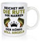 Reicht mir die rute ihr Narren | Angeln | Fische - Tasse Weiss - Kaffeetasse/Geschenk/Familie