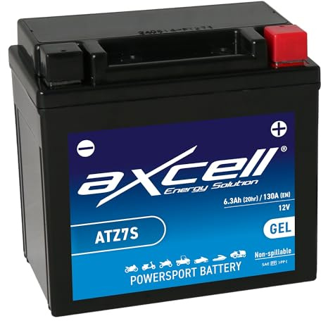 AXCELL Batterie 12V YTZ7S GEL passend für Honda SH 125i 125 JF41 2013-2016