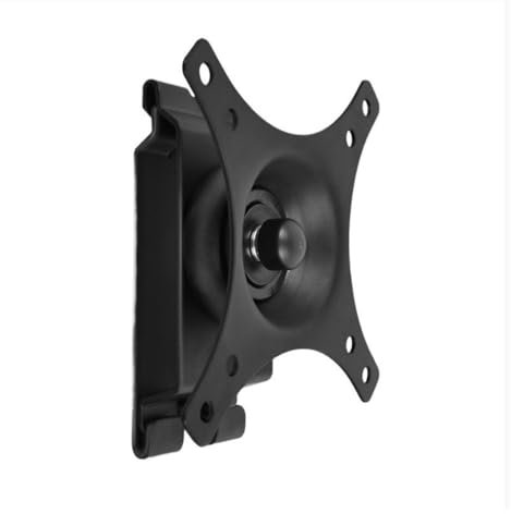 Monitor Mount Desk, Single Monitor Wall Mount Fits Most 15-27 LCD Monitor, Adjustable Steel Monitor Mount Tilt & Rotate, VESA 75x75/100x100 mm, Holds up to 29.98lbs, Stable and Adjustable