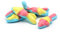 Psychodelic Mice Colourful,Fruit Flavoured Mice Shaped Sweets - 120 Pieces Tub