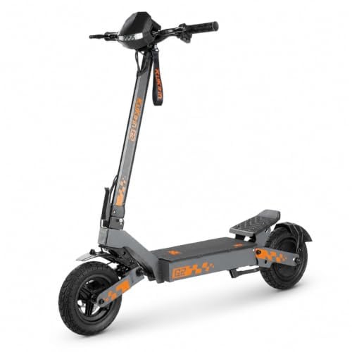 Kukirin E Scooter,Elektro Elektroroller Erwachsene Elektroscooter,E Roller Offroad,Elektro Scooter Roller,Patinete electrico(55 Km Reichweite),G2