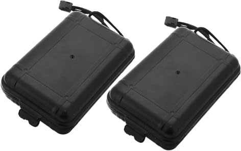 IMIKEYA 2Pcs Arrowhead Storage Organizer Box with Precision Structure and Plastic Material, for Archery Range and Hunting Equipment Storage