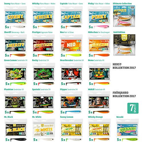 Lieblingsköder Gummifisch Sputnik 7,5 cm