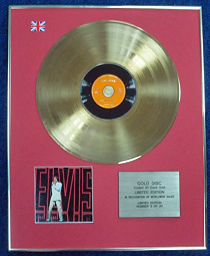 Elvis Presley – Limitierte Auflage CD 24 Karat Gold beschichtet LP Disc – NBC-TV Special ['68 Comeback]