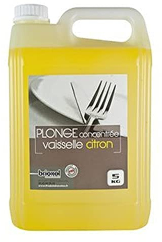 Liquide vaisselle parfumé citron 5l -BRIOXOL