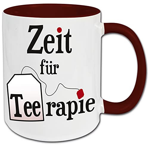 Therapie Tasse, Geschenk Therapeutin Therapeut, Abschiedsgeschenk, Weihnachtsgeschenk, Danke, Tee Tasse mit Spruch