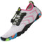 SAGUARO Chaussures Aquatiques Homme Femme Chaussure d'eau Respirant Chaussures de Plage Séchage Rapide Chaussures Mer pour Plongée Nautiques Baignade Riviere Rose Rouge GR. 41 EU