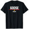 Top Gun Goose Line Text Logo T-Shirt