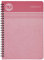 nu: Notizbücher – Cloud Pastels Range – A5 rosa Notizbuch – Spiralbindung – 110 Seiten