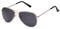 Ultra Pilot Sunglasses - Adults Gold Frame with Black Lenses Mens and Womens Sunglasses Metal Framed Retro 80s Classic Style Sunglasses Women Men UV400 Protection Navigator Pilot Glasses