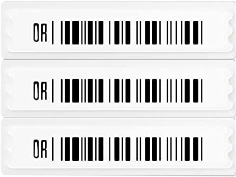 58 kHz gefälschtes Barcode-Etikett für Einzelhandelsgeschäft, EAS, Diebstahlsicherheits-Tag-Systemausrüstung, selbstklebende Dr. Etikettenaufkleber mit analogem Barcode (1000)