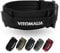 VITOMALIA® Taktisches Hundehalsband, 5 cm Breit: Stabiles Nylon, Magnet Handgriff, Sicherheitsschnalle, hundehalsband große Hunde (5cm/L = 45cm-60cm, Schwarz)