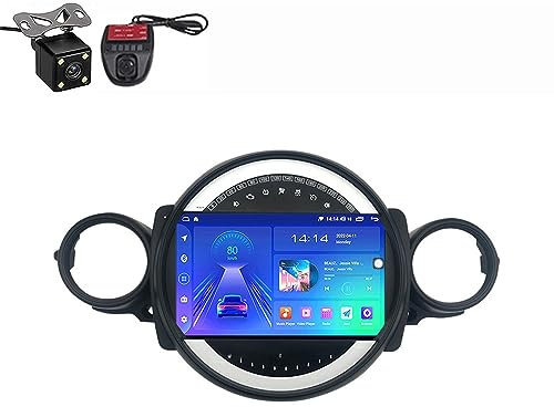 FONALO Android 12 9 Pulgadas Radio Coche con Pantalla Táctil para BMW Mini 2007-2015 Conecta Y Reproduce Soporte Dab Mandos De Volante 4G WiFi Bluetooth RDS/USB/FM/Am (Color : M500S)