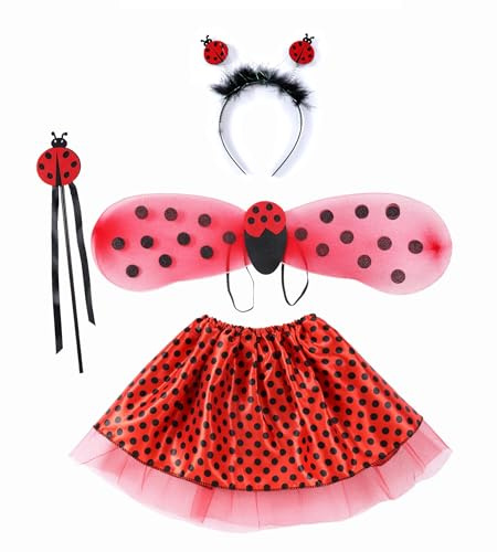 cuteDIY Kinder Bienenkostüm Schmetterling Marienkäfer Kostüm