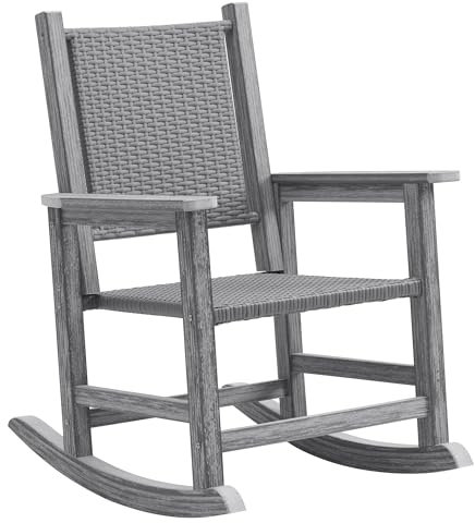 EFURDEN Rattan Schaukelstuhl