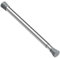 Fvonzn Spannstange für Fenster, 40,6 - 71,1 cm, silberfarbene Federvorhangstange, ohne Bohren, verstellbar und erweiterbar, perfekt für Fenster, Tür, Schrank, Küche