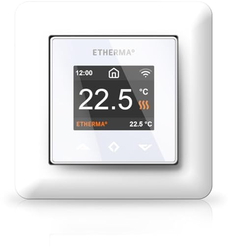 ETHERMA Smart-Thermostat Wi-Fi+App 5-40 C,16A eTOUCH-PRO-1-W