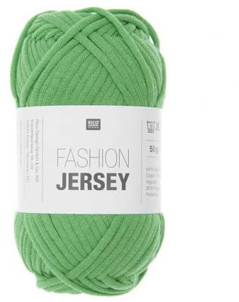 Baumwollgarn zum Stricken von Fashion Jersey. Rico Design