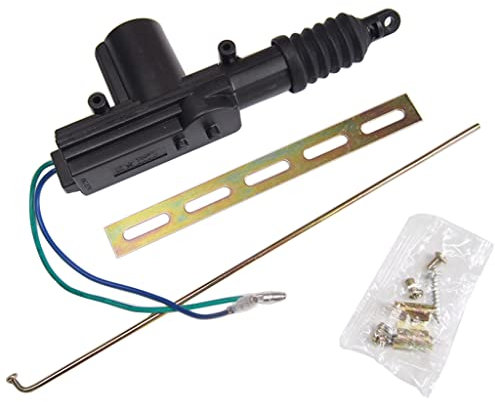 Motor Heavy Duty Electric Power Door Lock Actuator 2 Wire 12Volt Auto Alarm System Single Kit Door Lock Actuator Driver Side Front Trunk Rear Right Beifahrerseite Motor For Car