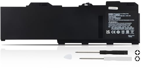K KYUER AL08XL Laptop Akku für HP ZBook Fury 15 G7 G8 15.6 ZBook Fury 17 G7 G8 17.3 Mobile Workstation Series AL08094XL L86212-001 HSTNN-OB1S HSTNN-IB9N L86155-AC1 L86155-1C1 W-10885M i9-10885H