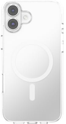 PopSockets iPhone 16 Plus Case Compatible with MagSafe, Phone Case for iPhone 16 Plus, Wireless Charging Compatible, Case Only - Clear