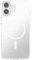 PopSockets iPhone 16 Plus Case Compatible with MagSafe, Phone Case for iPhone 16 Plus, Wireless Charging Compatible, Case Only - Clear