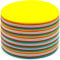 300 Stück Moderationskarten Set,Moderationskarten Rund,15cm Moderationskarten Set Rund,Präsentationskarten,Moderationskarten Set Klein,Bunt Lehrerbedarf für Präsentation und Vortrag