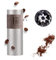 1Zpresso Q - Molinillo de café manual, tamaño mini delgado de viaje, rebaba cónica de acero inoxidable, ajuste numérico ajustable para verter sobre prensa francesa cerveza fría