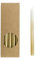 20er Pack Stabkerzen H:17,5 cm Ø:1,2 cm div. Farben Brenndauer 3 Stunden Kerzen Advent Weihnachten, Farbe:Gold