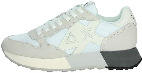 SUN68 Jaki 2.0 Bicolor, Scarpe con Lacci Uomo, 01 Bianco Bianco, 45 EU