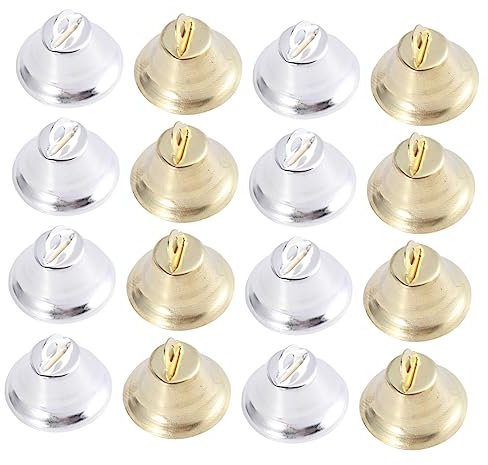 TEHAUX 20stücke Jingle Bells Anhänger Weihnachten Dekoration Zum Aufhängen Für Party Basteln Haus Geschäft Schmuck Für Weihnachtsfeier