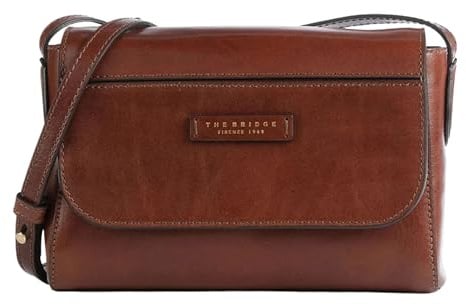 The Bridge Umhängetasche 44672501 Damen Leder, brown, Einheitsgröße