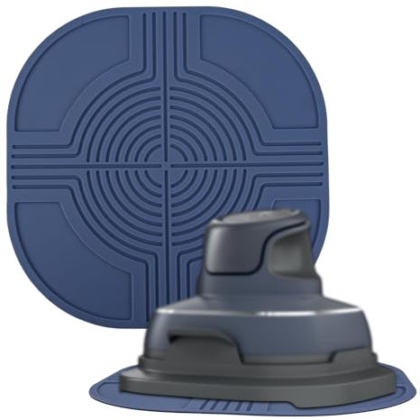 Air Fryer Trivets Silicone, Countertop Protection Heat-Resistant Non-Slip Hot Pads Reusable Kitchen Containers Accessories for Dishwasher-Safe Compatible with Ninja Crispi Air Fryer