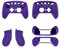 Per 8bitdo Ultimate 2 Controller Wireless Per Videogiochi Controller Silicone Protettivo Case Anti Drop Colore Solido Antipolvere Semplice E Minimalista (viola)